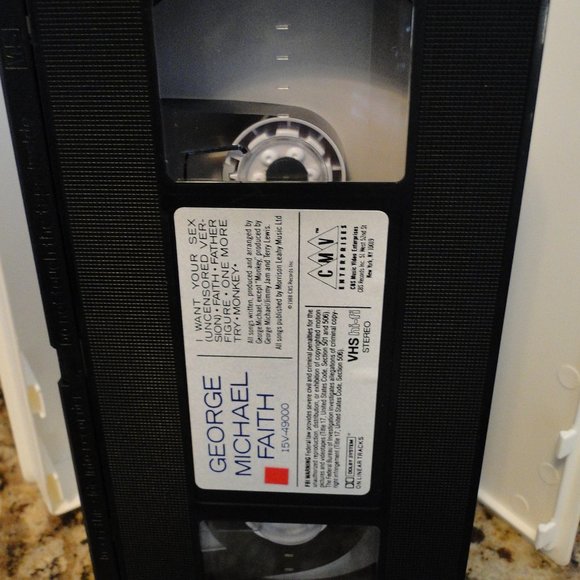 Faith - George Michael (VHS 1988) - Picture 3 of 4